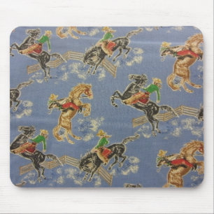 Tapis De Souris Cowgirl Bronc