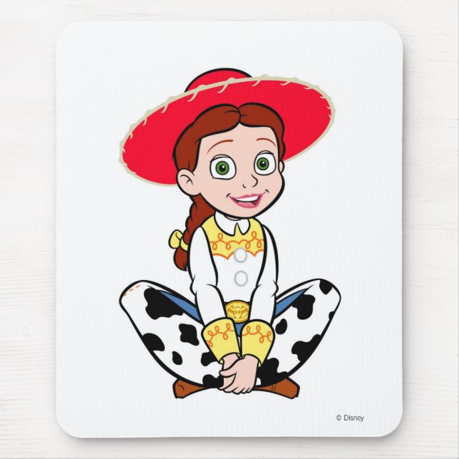 Tapis De Souris Cowgirl Jesse Disney (Devant)