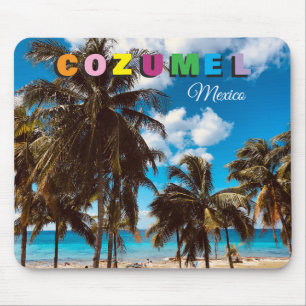 Tapis De Souris Cozumel Mexique Souvenir