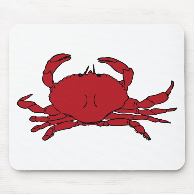 Tapis De Souris Crabe rouge (Devant)