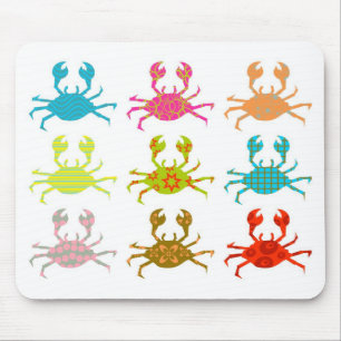 Tapis De Souris Crabes modelés