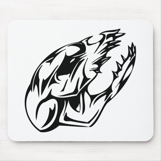 Tapis De Souris Crâne animal (Devant)