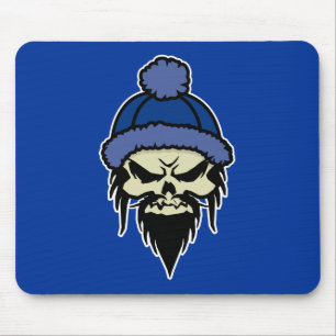 Tapis De Souris Crâne (bleu) Mousepad