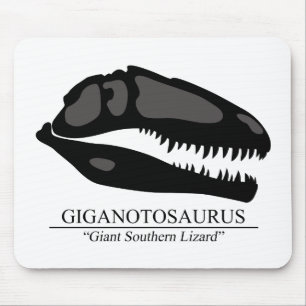 Tapis De Souris Crâne de Giganotosaurus