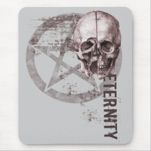 Tapis De Souris Crâne de pentagramme