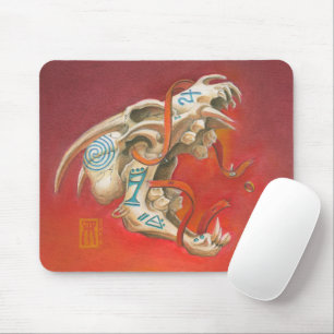 Tapis De Souris Crâne hurlant