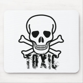Tapis De Souris Crâne toxique