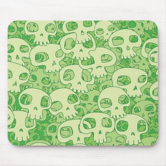 Tapis De Souris Crânes frais (Devant)