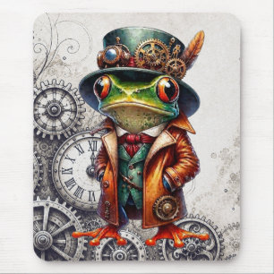Tapis De Souris Crapaud Steampunk & engrenages