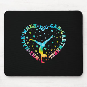 Tapis De Souris Cravate Carrosserie Carrosserie Gymnastique Pom-po