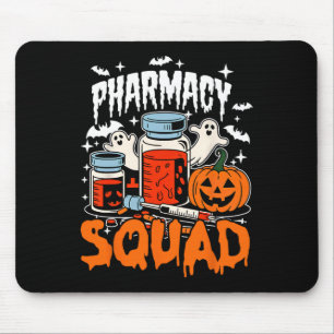 Tapis De Souris Cravate Pills Pharmad Squad Pharmacist Technicien