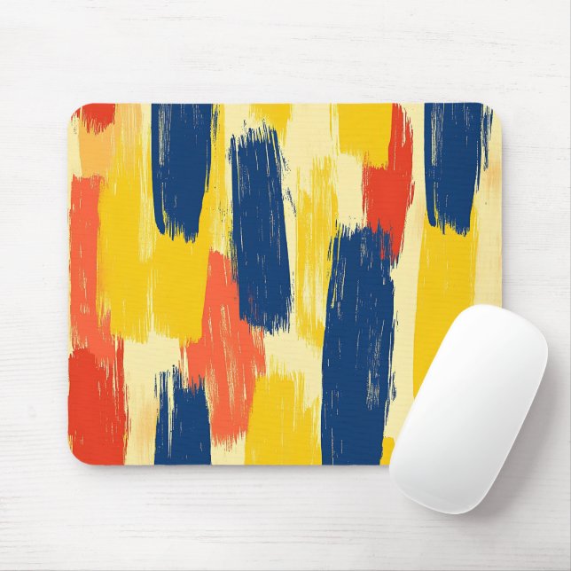 Tapis De Souris Crayon and Butterfly Flowers (Avec souris)