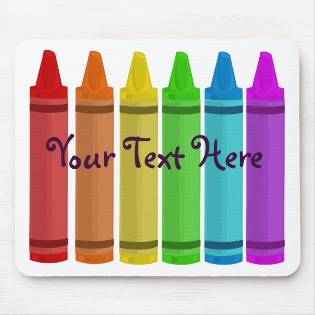 Tapis De Souris Crayon Mousepad (Devant)