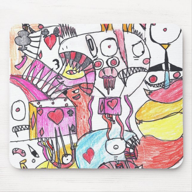 Tapis De Souris Crazy Morph (Devant)