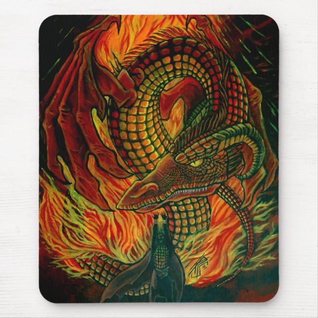 Tapis De Souris Créez le dragon DSC_0209 (Devant)