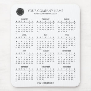 Tapis De Souris Créez votre propre calendrier 2021 Mousepad