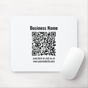 Tapis De Souris Créez votre propre code QR Transparent