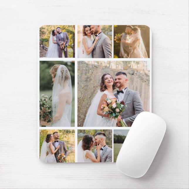Tapis De Souris Créez votre propre collection de Mariage photo 8 (Avec souris)