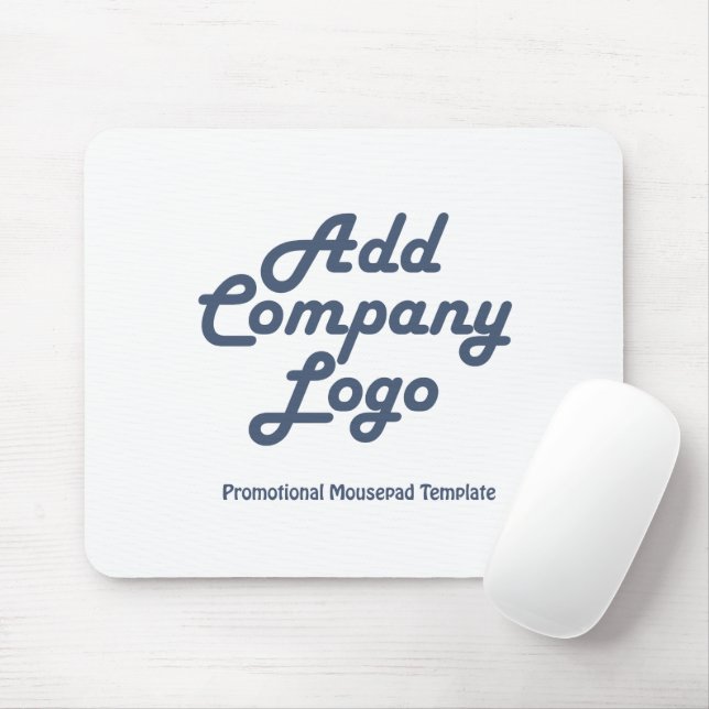 Tapis De Souris Créez votre propre logo d'entreprise personnalisé (Avec souris)