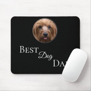 Tapis De Souris Créez votre propre meilleur chien papa photo perso
