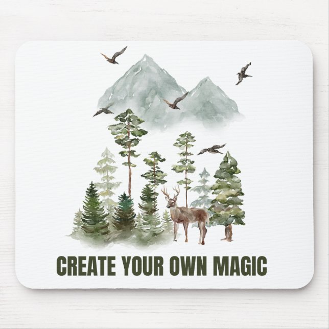 Tapis De Souris Créez votre propre pub de souris Inspiro Magique (Devant)