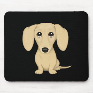 Tapis De Souris Crème courte Haired Dachshund