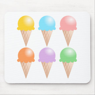 TAPIS DE SOURIS CRÈME DE GLACE