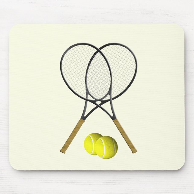 Tapis De Souris Crème double de tennis (Devant)