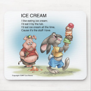 Tapis De Souris Crème glacée
