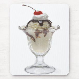 Tapis De Souris Crème glacée au chocolat Sundae