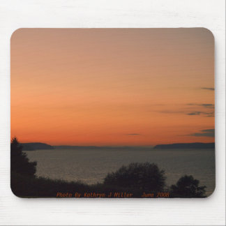 Tapis De Souris Crépuscule sur Puget Sound