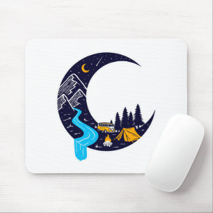 Tapis De Souris Crescent Moon Adventure Camping