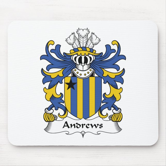 Tapis De Souris Crête de famille d'Andrews (Devant)