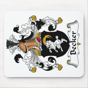 Tapis De Souris Crête de famille de Becker