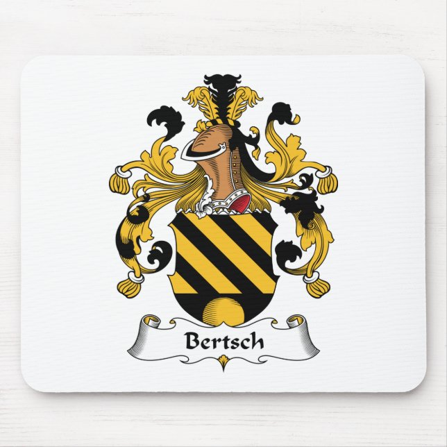 Tapis De Souris Crête de famille de Bertsch (Devant)