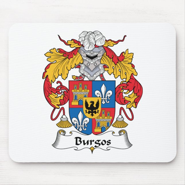 Tapis De Souris Crête de famille de Burgos (Devant)