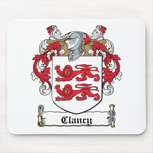 Tapis De Souris Crête de famille de Clancy (Devant)