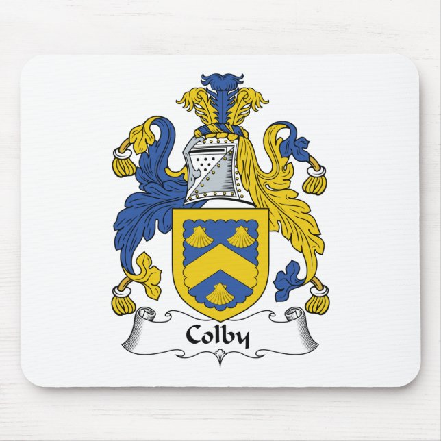 Tapis De Souris Crête de famille de Colby (Devant)