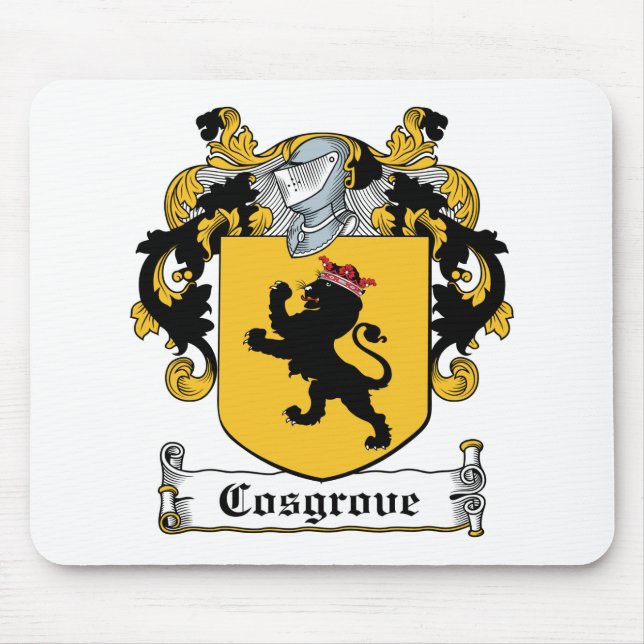 Tapis De Souris Crête de famille de Cosgrove (Devant)