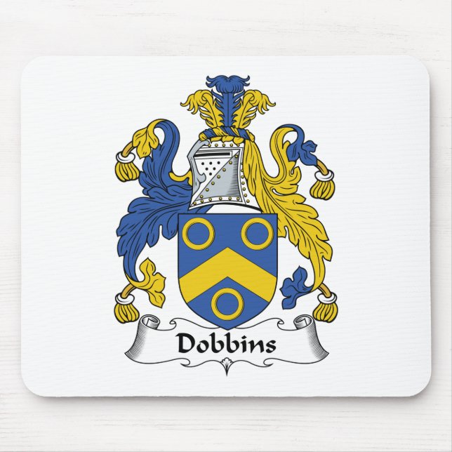 Tapis De Souris Crête de famille de Dobbins (Devant)