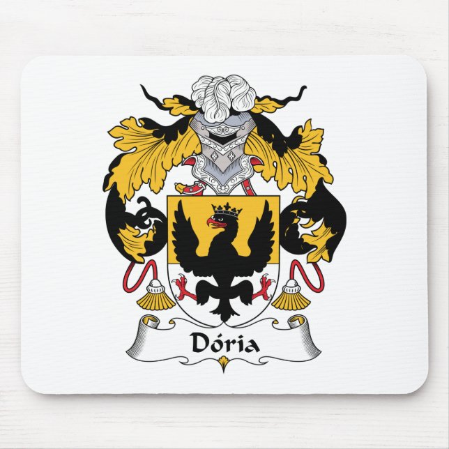Tapis De Souris Crête de famille de Doria (Devant)