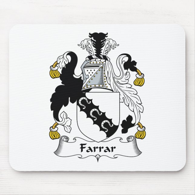Tapis De Souris Crête de famille de Farrar (Devant)