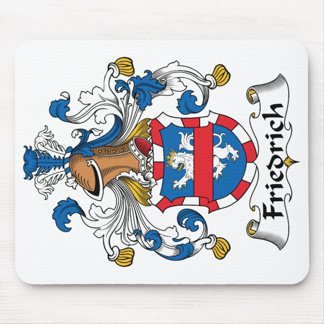 Tapis De Souris Crête de famille de Friedrich (Devant)