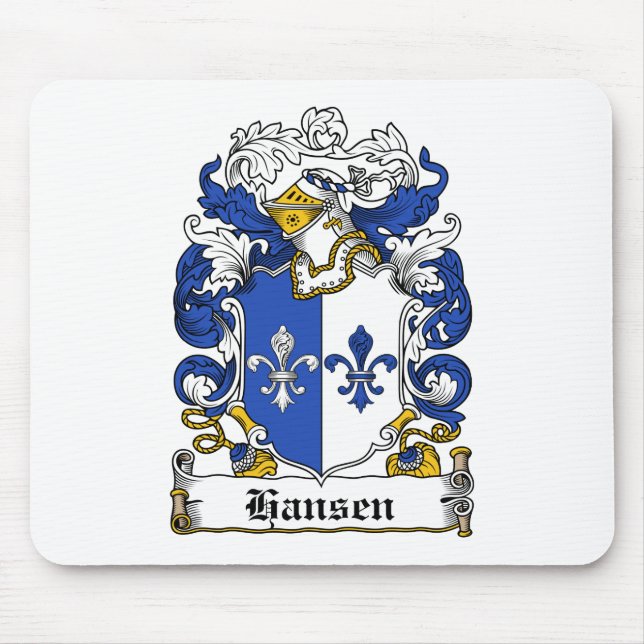 Tapis De Souris Crête de famille de Hansen (Devant)