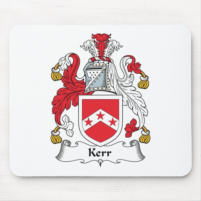 Tapis De Souris Crête de famille de Kerr (Devant)