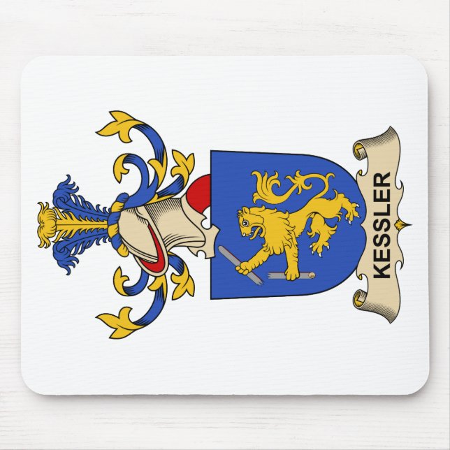 Tapis De Souris Crête de famille de Kessler (Devant)