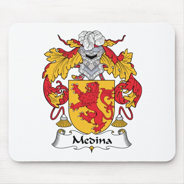 Tapis De Souris Crête de famille de la Médina (Devant)