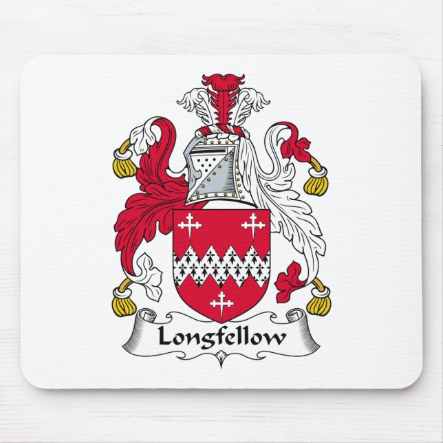 Tapis De Souris Crête de famille de Longfellow (Devant)