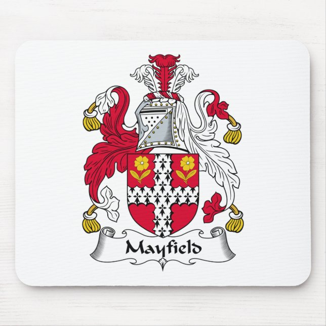 Tapis De Souris Crête de famille de Mayfield (Devant)