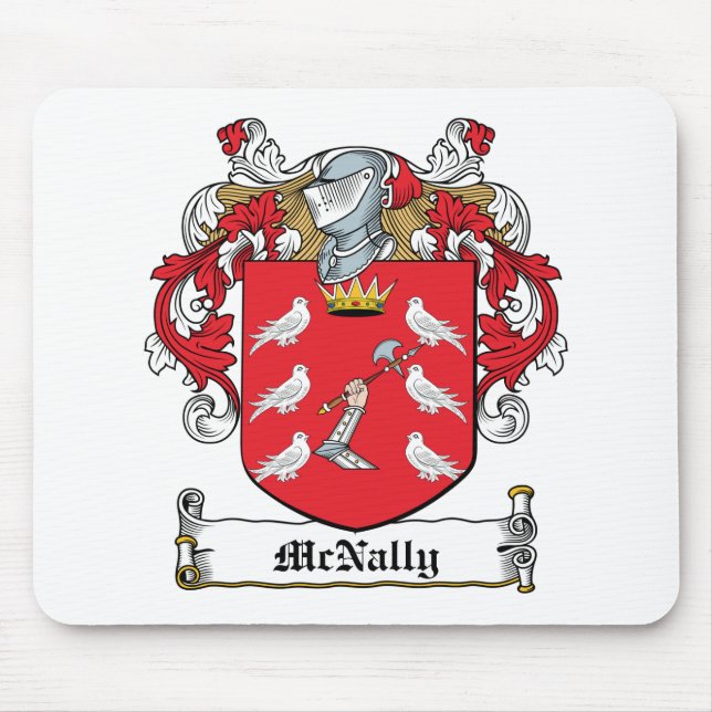 Tapis De Souris Crête de famille de McNally (Devant)